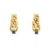 Cartier  pair of cufflinks in yellow gold and sapphire - 360 thumbnail