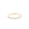 Cartier Etincelle wedding ring in pink gold and diamonds - 360 thumbnail