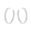 Cartier  earrings in white gold and diamonds - 00pp thumbnail