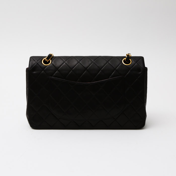 Borsa Chanel  Timeless Classic in pelle trapuntata nera - Detail D9