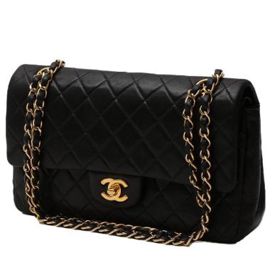 Sac à main Chanel  Timeless Classic en cuir matelassé noir