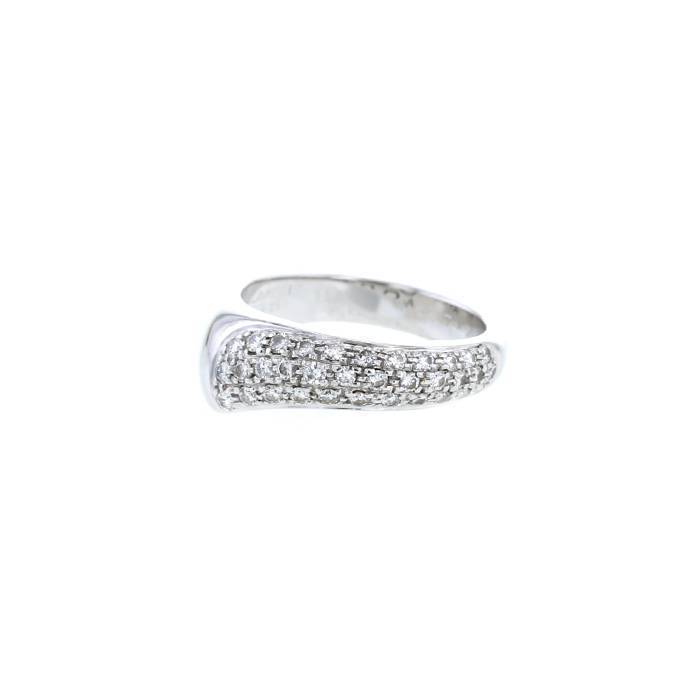 Chaumet ring in white gold and diamonds