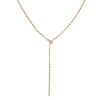 Articulated Cartier Perles de Diamants necklace in pink gold and diamonds - 00pp thumbnail