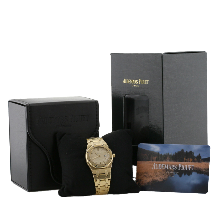 Audemars Piguet Royal Oak  in yellow gold Ref: 56084BA Circa 1980 - Detail D2