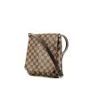 Bolso bandolera Louis Vuitton  Musette en lona a cuadros y cuero marrón - 00pp thumbnail
