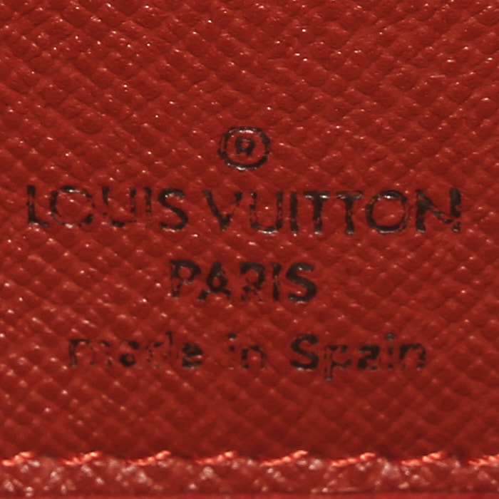 Louis Vuitton  Musette shoulder bag  in damier canvas  and brown leather - Detail D3