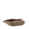 Louis Vuitton  Musette shoulder bag  in damier canvas  and brown leather - Detail D4 thumbnail