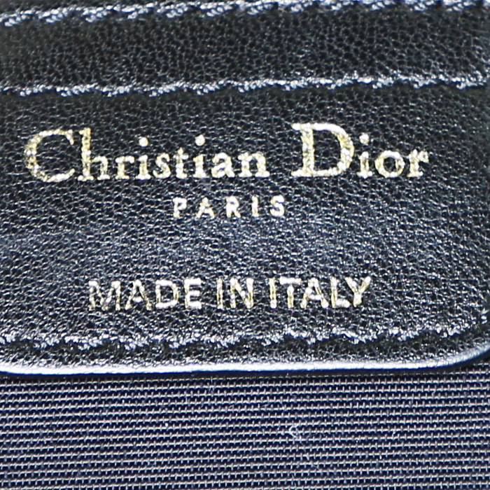 Sac à main Dior  Promenade en cuir cannage noir - Detail D3