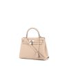 Hermès  Kelly 28 cm handbag  in tourterelle grey togo leather - 00pp thumbnail