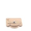 Hermès  Kelly 28 cm handbag  in tourterelle grey togo leather - 360 Front thumbnail