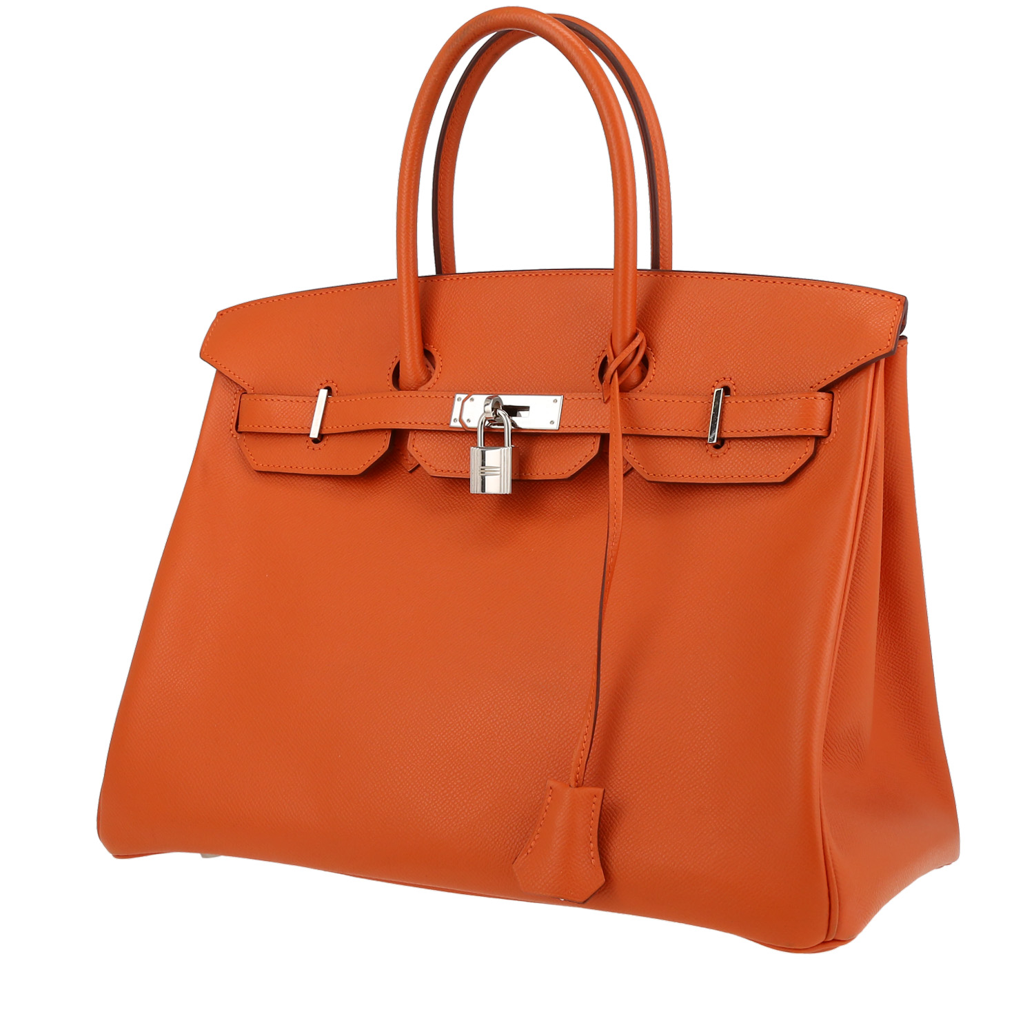 hermes picotin size handbag in brown togo orange piping | Bolso de Hermès Birkin 398063 | UhfmrShops