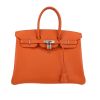 Hermès  Birkin 35 cm handbag  in orange epsom leather - 360 thumbnail
