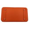 Bolso de mano Hermès  Birkin 35 cm en cuero epsom naranja - Detail D1 thumbnail