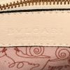 Bolso de mano Bulgari  Isabella Rossellini en cuero blanco y lona negra - Detail D3 thumbnail