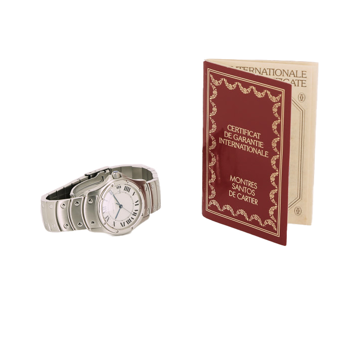 Montre Cartier Cougar en acier Vers 1997