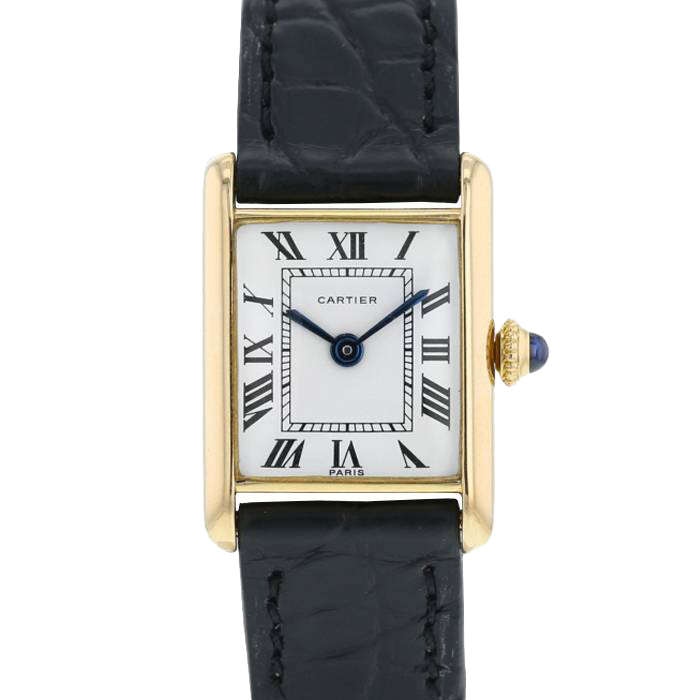 Cartier tank louis yellow gold hot sale