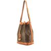 Celine  Vintage handbag  in brown monogram canvas  and natural leather - 00pp thumbnail