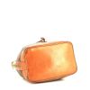Celine  Vintage handbag  in brown monogram canvas  and natural leather - Detail D4 thumbnail
