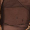 Bolso de mano Louis Vuitton  Noé modelo grande  en lona Monogram marrón y cuero natural - Detail D2 thumbnail