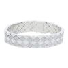 Articulated Chanel Matelassé large model bracelet in white gold and diamonds - 00pp thumbnail