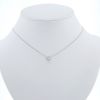 Collar Dinh Van  de oro blanco y diamante - 360 thumbnail