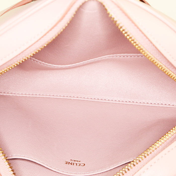 Borsa Celine  Crécy in pelle rosa - Detail D2