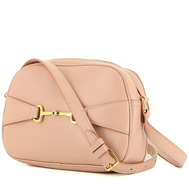 Bolso de mano Celine  Crécy en cuero rosa