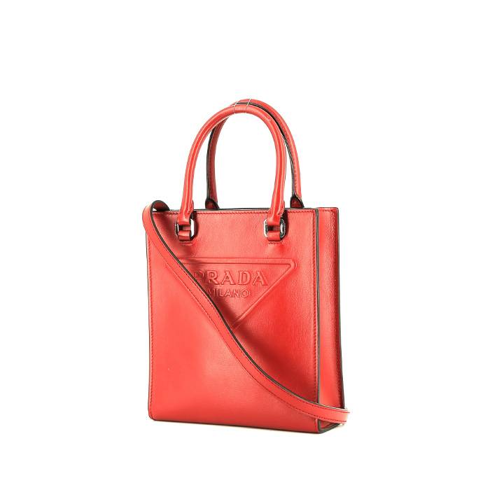 Prada   shoulder bag  in red leather - 00pp