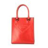 Prada   shoulder bag  in red leather - 360 thumbnail