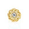 Anello Vintage  in oro giallo e diamante - 360 thumbnail