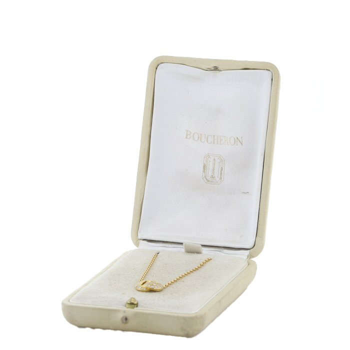 Collar Boucheron  de oro amarillo y diamantes - Detail D2