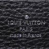Louis Vuitton  Capucines MM handbag  in black grained leather - Detail D4 thumbnail