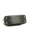 Louis Vuitton  Capucines MM handbag  in black grained leather - Detail D5 thumbnail