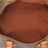 Bolso de mano Louis Vuitton  Speedy 35 en lona Monogram marrón y cuero natural - Detail D2 thumbnail