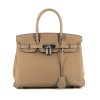 Bolso de mano Hermès  Birkin 30 cm en cuero togo marrón etoupe - 360 thumbnail