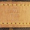 Borsa da viaggio Louis Vuitton  Keepall 55 in tela monogram marrone e pelle naturale - Detail D4 thumbnail