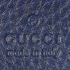 Borsa Gucci   in pelle blu marino - Detail D3 thumbnail