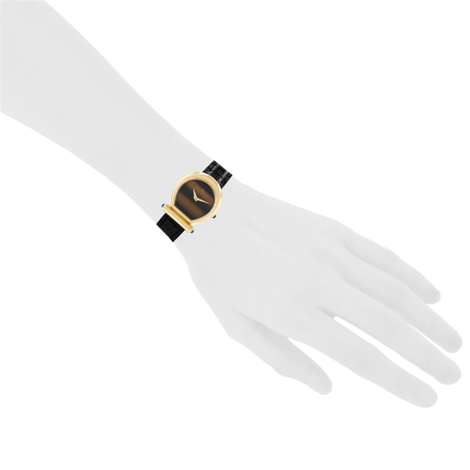 Reloj Baume & Mercier Vintage de oro amarillo Circa 1980 - Detail D1