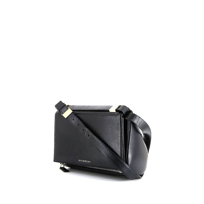 Givenchy  Pandora Box medium model  shoulder bag  in navy blue leather - 00pp