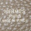 Sac cabas Hermès  Double Sens en cuir togo vert et étoupe - Detail D3 thumbnail