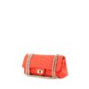 Bolso de mano Chanel  Chanel 2.55 en lona satinada roja - 00pp thumbnail