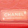 Chanel  Chanel 2.55 handbag  in red satiny canvas - Detail D4 thumbnail
