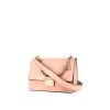 Fendi  Kan U shoulder bag  in pink leather - 00pp thumbnail