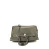 Sac à main Hermès  Birkin 35 cm en cuir togo gris - 360 Front thumbnail