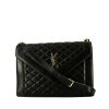Saint Laurent  Gaby handbag  in black quilted leather - 360 thumbnail