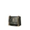 Bolso bandolera Saint Laurent  Sunset modelo mediano  en cuero negro - 00pp thumbnail