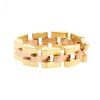 Vintage   1940's Tank bracelet in yellow gold and pink gold - 00pp thumbnail