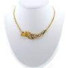 Fred  necklace in yellow gold and diamonds - 360 thumbnail
