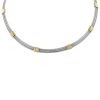Fred Force 10 necklace in yellow gold and stainless steel - 00pp thumbnail