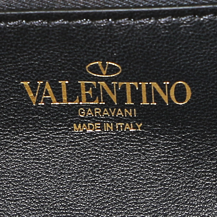 Borsa Valentino Garavani   in pelle nera - Detail D4